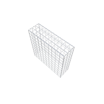 Anbaugabione Typ 3 100 cm x 100 cm x 30 cm (L x H x T), Maschenweite 10 cm x 10 cm, C-Ring