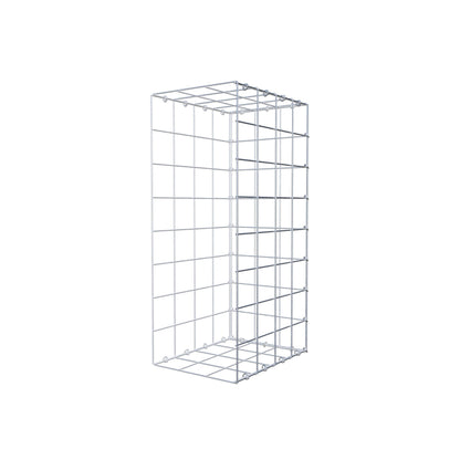 Gabião Tipo 2 80 cm x 40 cm x 30 cm (C x A x P), malhagem 10 cm x 10 cm, anel C