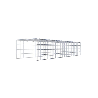 Gabião Tipo 4 100 cm x 20 cm x 30 cm (C x A x P), malhagem 5 cm x 5 cm, anel C