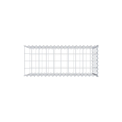 Anbaugabione Typ 2 100 cm x 50 cm x 40 cm (L x H x T), Maschenweite 10 cm x 10 cm, Spirale