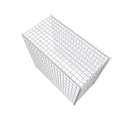 Gabião tipo 4 100 cm x 90 cm x 50 cm (C x A x P), malhagem 5 cm x 10 cm, espiral