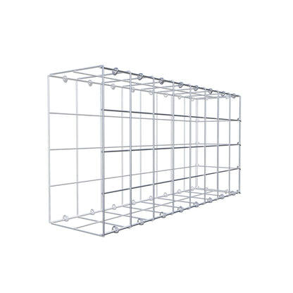 Fourche rapportée type 2 80 cm x 40 cm x 20 cm (L x H x P), mailles 10 cm x 10 cm, anneau C