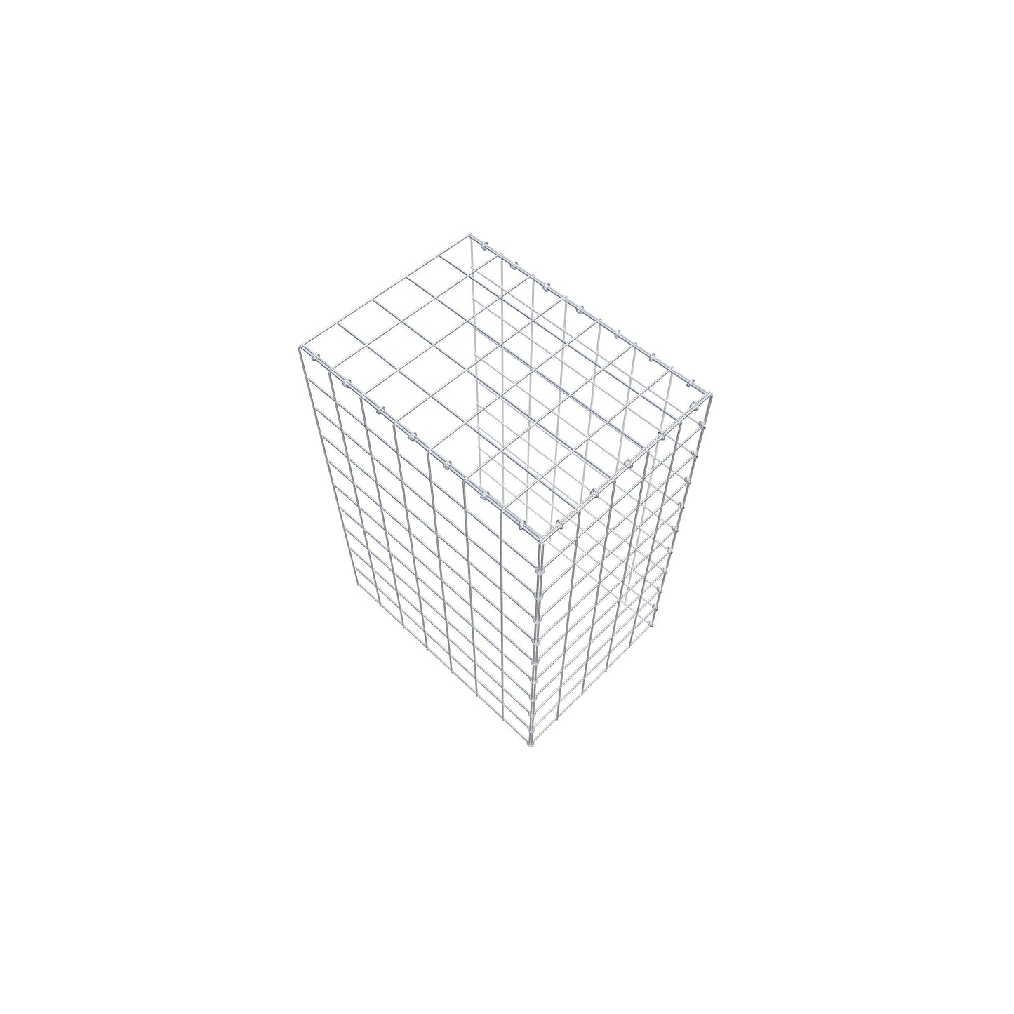 Gabião Tipo 4 100 cm x 70 cm x 50 cm (C x A x P), malhagem 10 cm x 10 cm, anel C