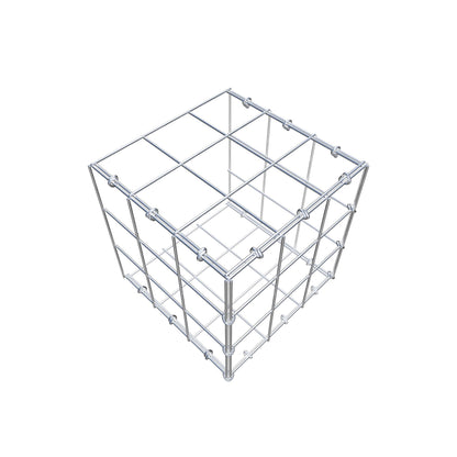 Add-on schanskorf type 2 30 cm x 30 cm x 30 cm (L x H x D), maaswijdte 10 cm x 10 cm, C-ring