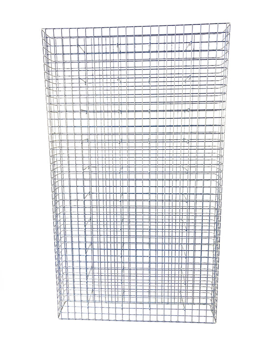 Gavión galvanizado en caliente 117 cm x 200 cm x 22 cm, malla 5 cm x 5 cm, totalmente soldado
