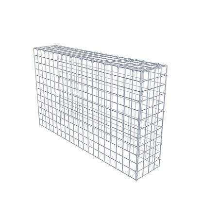 Gavión complementario de tipo 4 100 cm x 60 cm x 20 cm (L x A x P), malla 5 cm x 5 cm, anillo en C