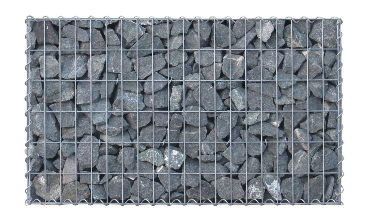 Gabbione 100 cm x 60 cm x 30 cm (L x H x P), maglia 5 cm x 10 cm, spirale