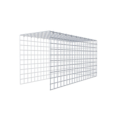 Gabião Tipo 4 100 cm x 50 cm x 40 cm (C x A x P), malhagem 5 cm x 5 cm, anel C
