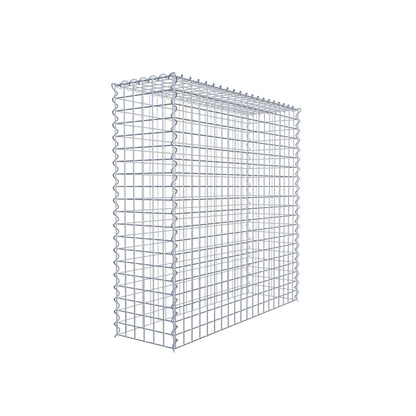 Gabião Tipo 3 100 cm x 100 cm x 30 cm (C x A x P), malhagem 5 cm x 5 cm, espiral