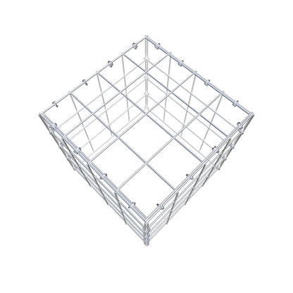 Fourche rapportée type 3 40 cm x 40 cm x 40 cm (L x H x P), mailles 10 cm x 10 cm, anneau C