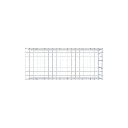 Gabião tipo 4 100 cm x 40 cm x 40 cm (C x A x P), malhagem 5 cm x 10 cm, anel C