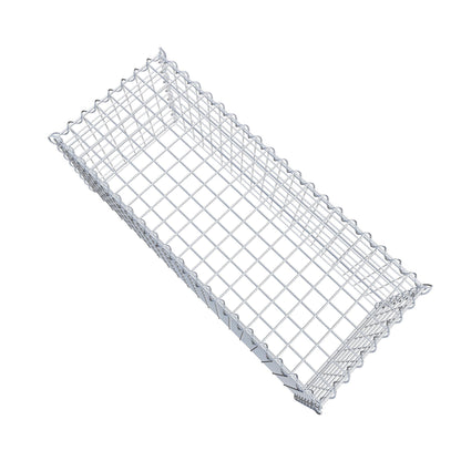 Gabião Tipo 3 100 cm x 40 cm x 40 cm (C x A x P), malhagem 5 cm x 5 cm, espiral