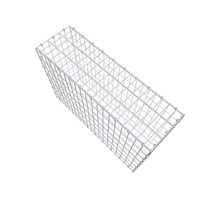 Gabião 100 cm x 70 cm x 30 cm (C x A x P), malhagem 5 x 10 cm, anel espiral