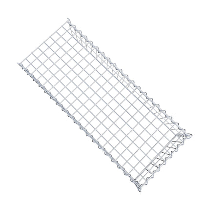 Gabião tipo 4 100 cm x 20 cm x 40 cm (C x A x P), malhagem 5 cm x 10 cm, espiral