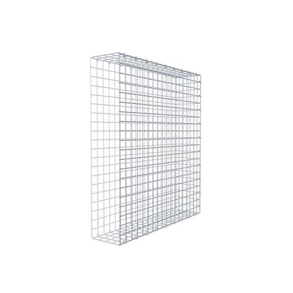 Gavión complementario de tipo 2 100 cm x 90 cm x 20 cm (L x A x P), malla 5 cm x 5 cm, anillo en C