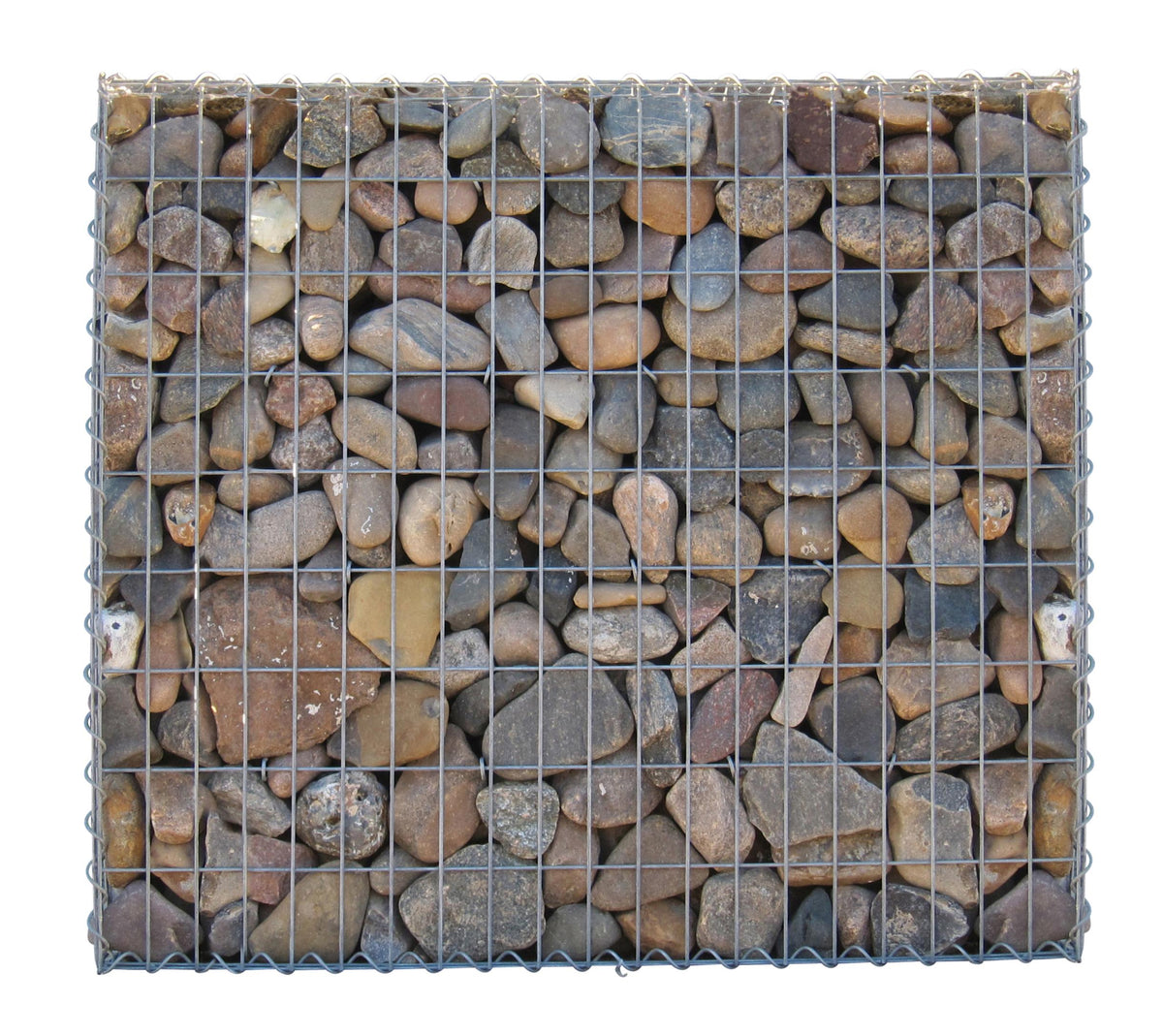 Gabion 100 cm x 90 cm x 30 cm (L x H x P), mailles 5 cm x 10 cm, spirale