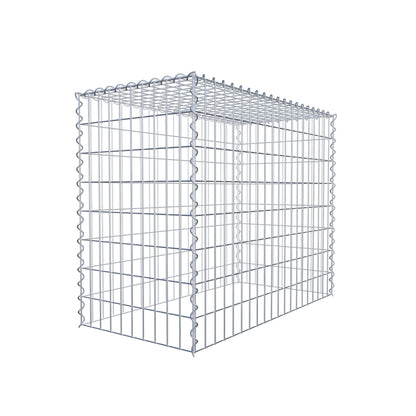 Gavión complementario tipo 3 100 cm x 80 cm x 50 cm (L x A x P), malla 5 cm x 10 cm, espiral