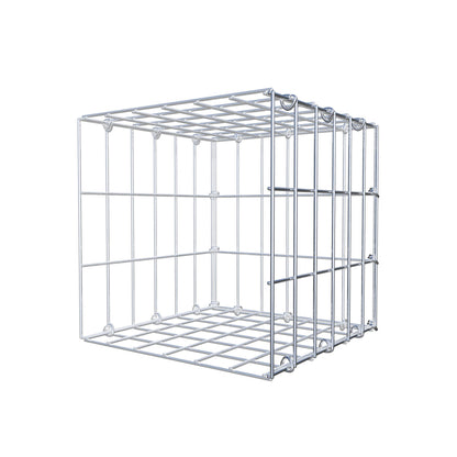 Monteret gabion type 2 30 cm x 30 cm x 30 cm, maskestørrelse 5 cm x 10 cm, C-ring