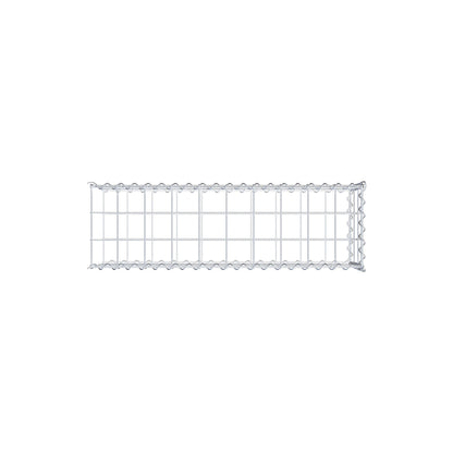 Gabião tipo 2 100 cm x 30 cm x 30 cm (C x A x P), malhagem 10 cm x 10 cm, espiral