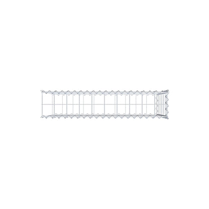Gabbione aggiuntivo tipo 2 100 cm x 60 cm x 20 cm (L x A x P), maglia 10 cm x 10 cm, spirale