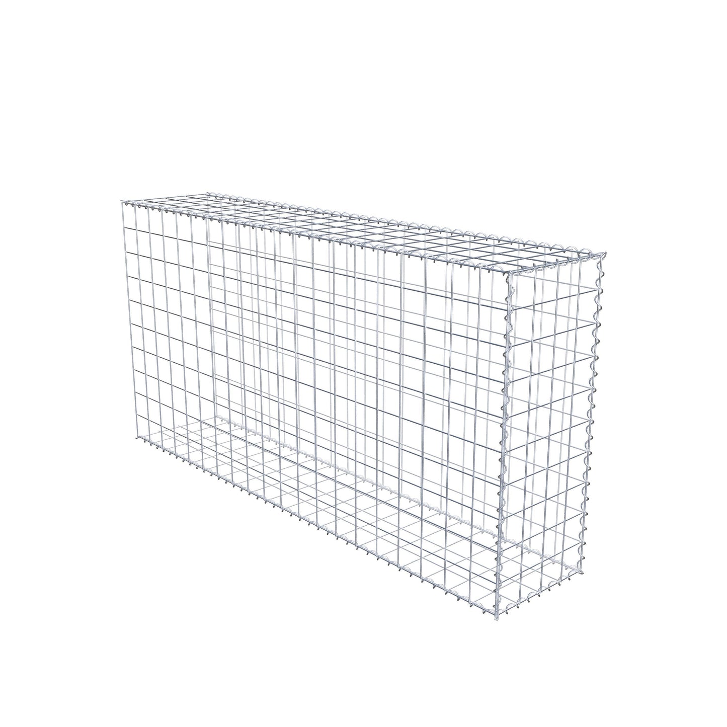 Gabbione aggiuntivo tipo 2 200 cm x 100 cm x 40 cm (L x A x P), maglia 10 cm x 10 cm, spirale