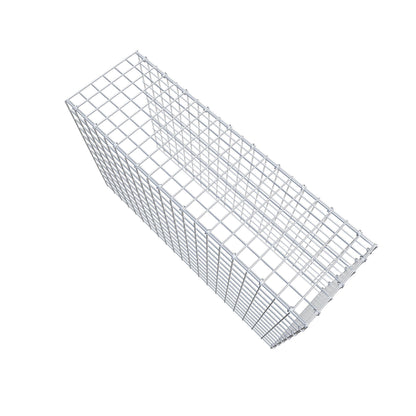 Gabião Tipo 4 100 cm x 60 cm x 30 cm (C x A x P), malhagem 5 cm x 5 cm, anel C