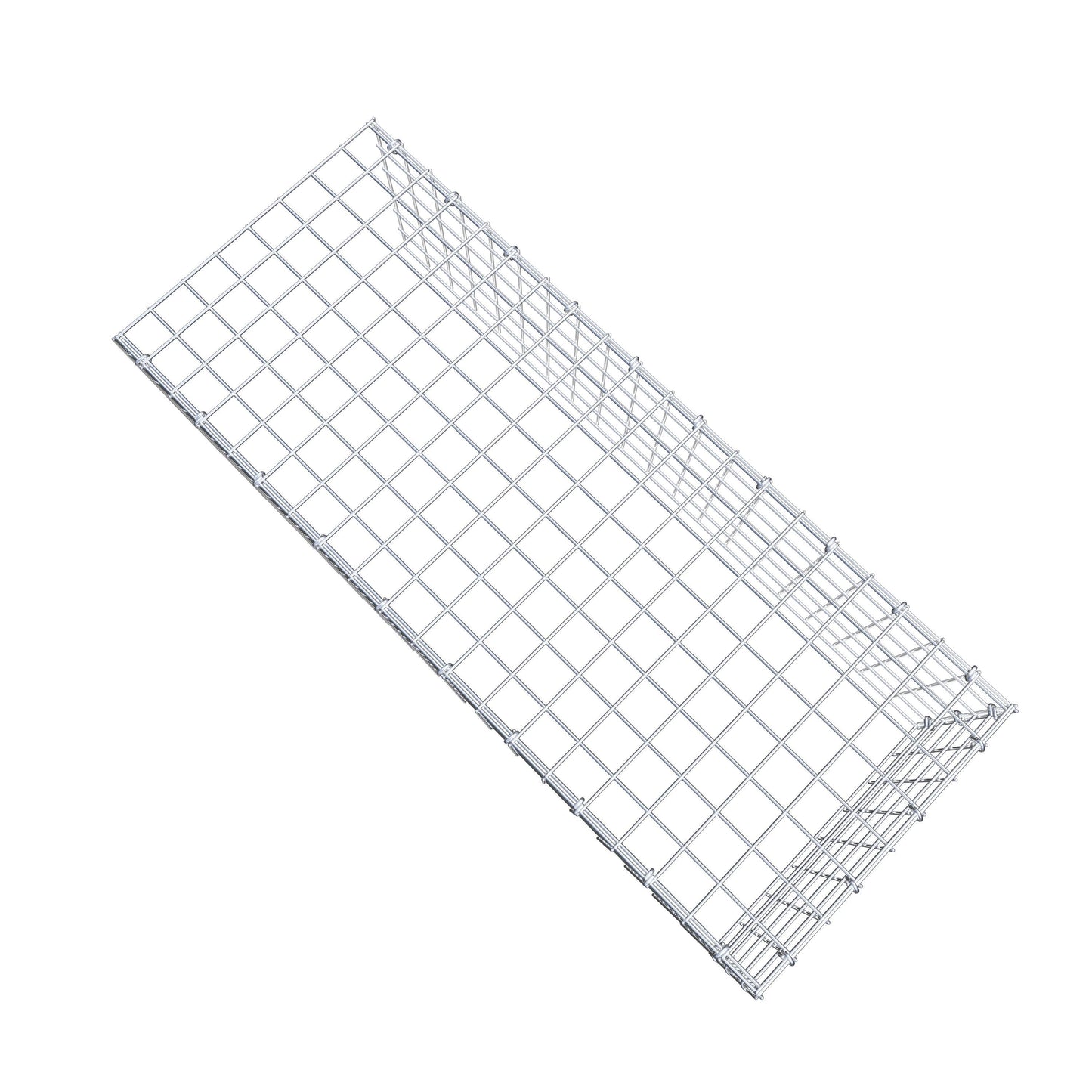 Gabião Tipo 4 100 cm x 30 cm x 40 cm (C x A x P), malhagem 5 cm x 5 cm, anel C