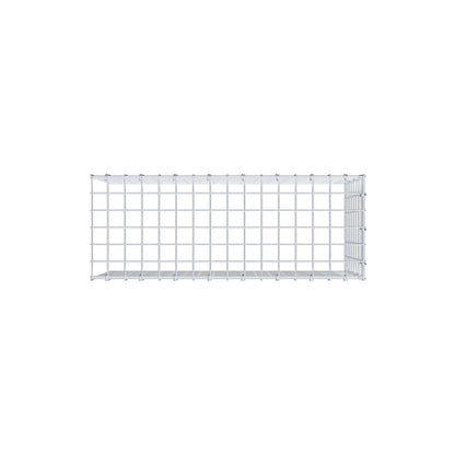 Gabião Tipo 4 80 cm x 40 cm x 30 cm (C x A x P), malhagem 5 cm x 5 cm, anel C
