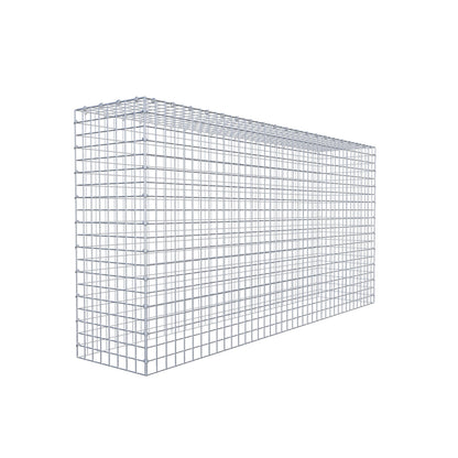 Gabião Tipo 3 200 cm x 100 cm x 40 cm (C x A x P), malhagem 5 cm x 5 cm, anel C