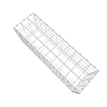 Gabione 100 cm x 40 cm x 30 cm (L x H x T), Maschenweite 10 x 10 cm, Spiralring