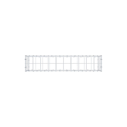 Gabion 100 cm x 30 cm x 20 cm (L x H x D), mesh size 10 cm x 10 cm, C-ring
