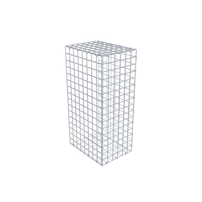 Fourche rapportée type 2 80 cm x 40 cm x 30 cm (L x H x P), mailles 5 cm x 5 cm, anneau C