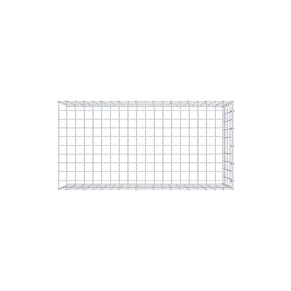 Anbaugabione Typ 4 100 cm x 40 cm x 50 cm (L x H x T), Maschenweite 5 cm x 10 cm, C-Ring