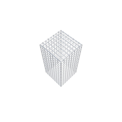 Fourche rapportée type 3 80 cm x 40 cm x 40 cm (L x H x P), mailles 5 cm x 5 cm, anneau C