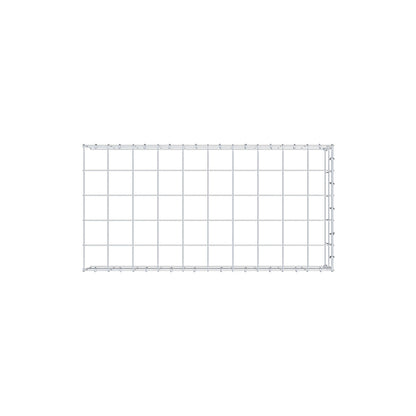 Gabião Tipo 4 100 cm x 20 cm x 50 cm (C x A x P), malhagem 10 cm x 10 cm, anel C