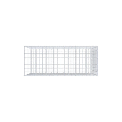 Fourche rapportée type 2 100 cm x 60 cm x 40 cm (L x H x P), mailles 5 cm x 5 cm, anneau C