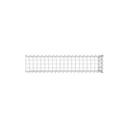 Gabião tipo 4 100 cm x 40 cm x 20 cm (C x A x P), malhagem 5 cm x 10 cm, espiral