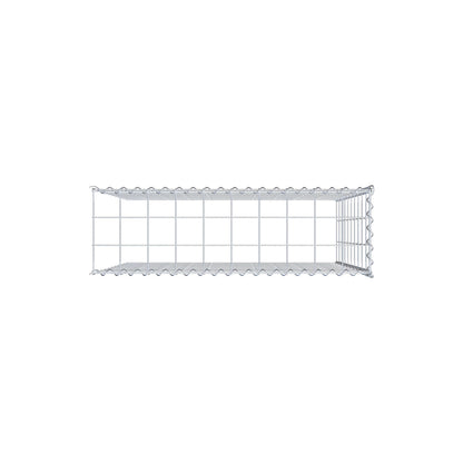 Gabião Tipo 4 100 cm x 100 cm x 30 cm (C x A x P), malhagem 10 cm x 10 cm, espiral