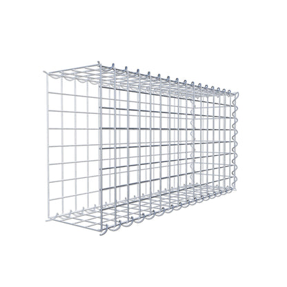 Extra gabion typ 2 80 cm x 40 cm x 20 cm (L x H x D), maskstorlek 5 cm x 5 cm, spiral