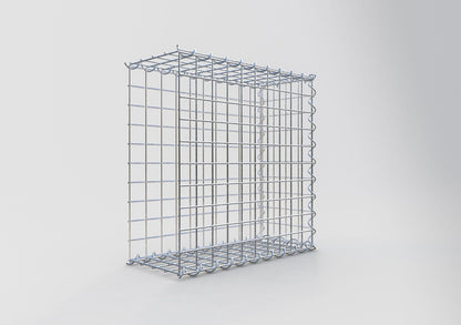 Gabião tipo 2 50 cm x 50 cm x 20 cm (C x A x P), malhagem 5 cm x 5 cm, espiral