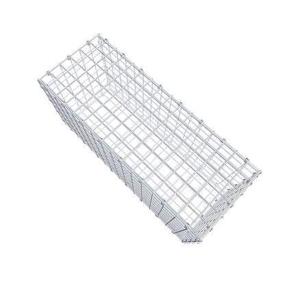 Gabião 80 cm x 40 cm x 30 cm (C x A x P), malhagem 5 x 5 cm, anel espiral