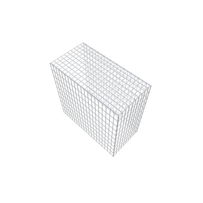 Gabião Tipo 4 100 cm x 100 cm x 50 cm (C x A x P), malhagem 5 cm x 10 cm, anel C
