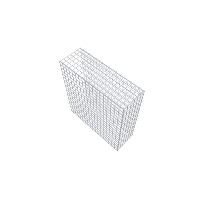 Gabião tipo 2 100 cm x 90 cm x 30 cm (C x A x P), malhagem 5 cm x 5 cm, anel C