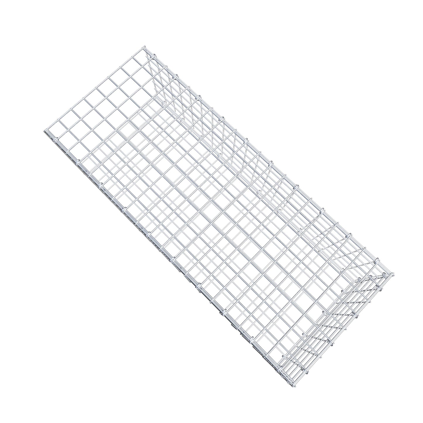 Gabião Tipo 2 100 cm x 30 cm x 40 cm (C x A x P), malhagem 5 cm x 5 cm, anel C