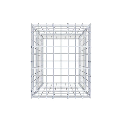 Gabião tipo 3 100 cm x 40 cm x 50 cm (C x A x P), malhagem 5 cm x 10 cm, anel C
