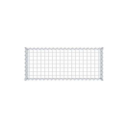 Grown-on gabion type 3 100 cm x 20 cm x 40 cm (L x H x D), mesh size 5 cm x 5 cm, spiral
