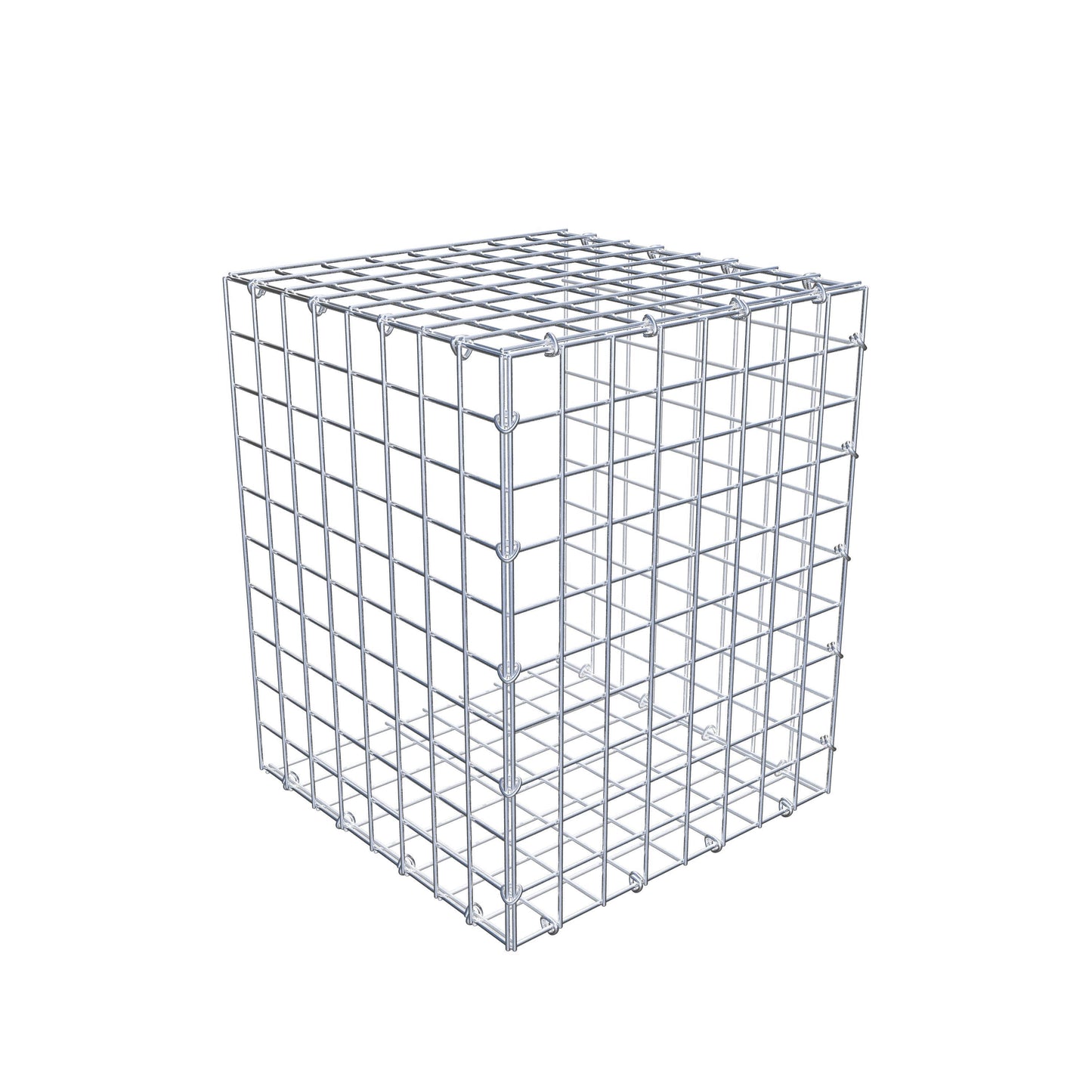 Gabião tipo 2 50 cm x 40 cm x 40 cm (C x A x P), malhagem 5 cm x 5 cm, anel C
