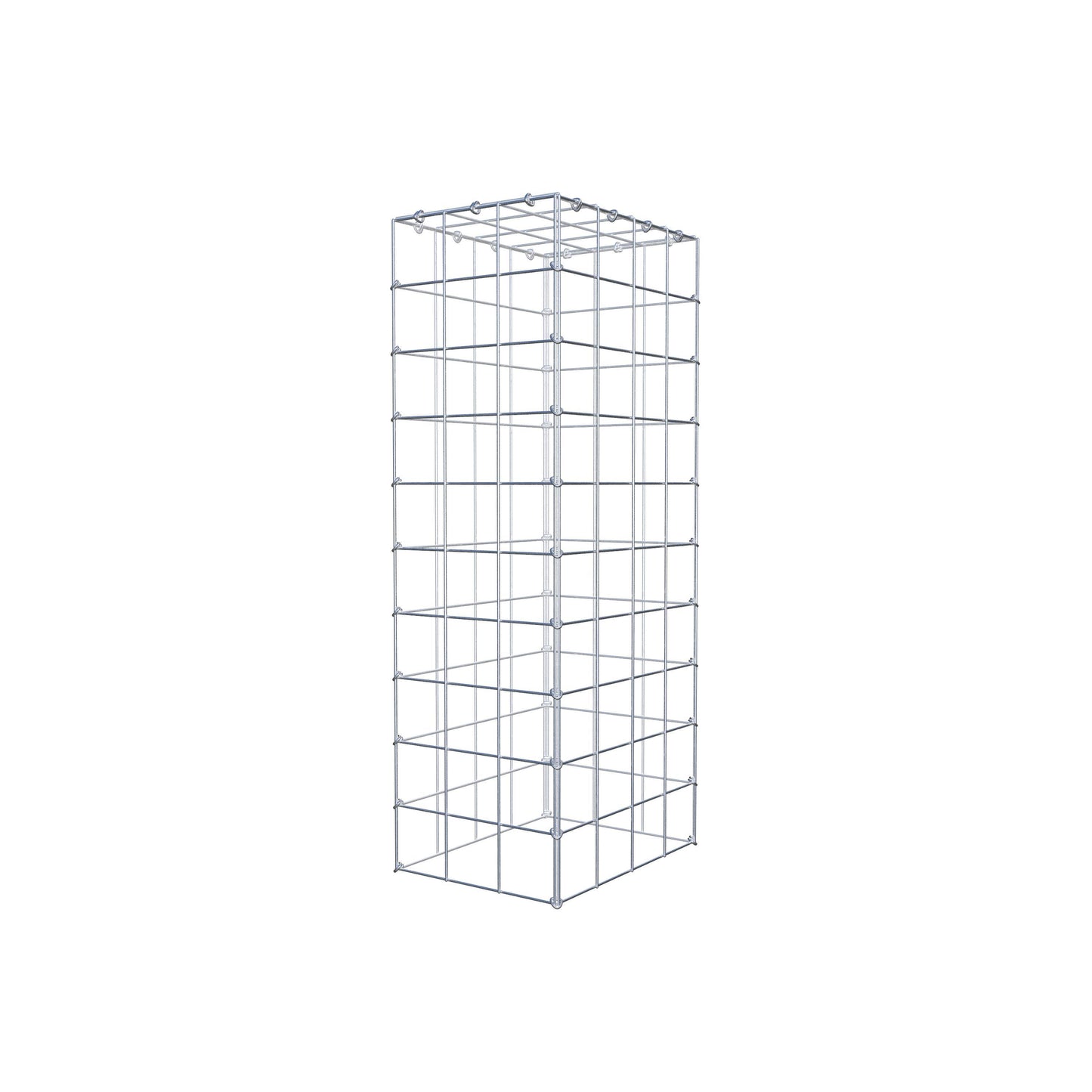 Type 3 oplegkorf 100 cm x 40 cm x 30 cm (L x H x D), maaswijdte 10 cm x 10 cm, C-ring