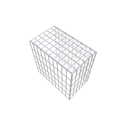 Monteret gabion type 4 50 cm x 50 cm x 30 cm (L x H x D), maskestørrelse 5 cm x 10 cm, C-ring
