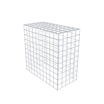 Gabbione aggiuntivo tipo 3 100 cm x 100 cm x 50 cm (L x H x P), maglia 10 cm x 10 cm, anello a C
